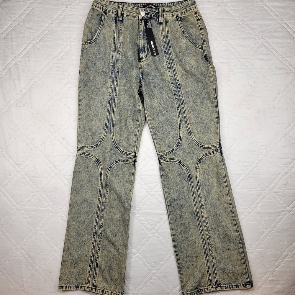 Fashon Nova Exclusivity Tinted Baggy Jeans size‎ 13 nwt